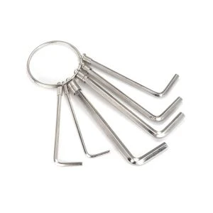 Sada šesťhranných imbusových kľúčov